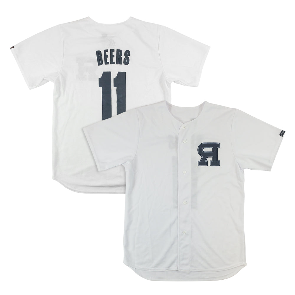 Beck's Beer White Baseball Jersey Shirt, Jersey gift For Men