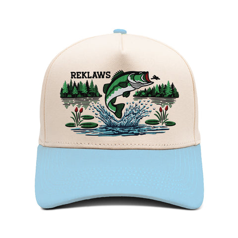 Large Mouth Bass Hat - Blue Bill