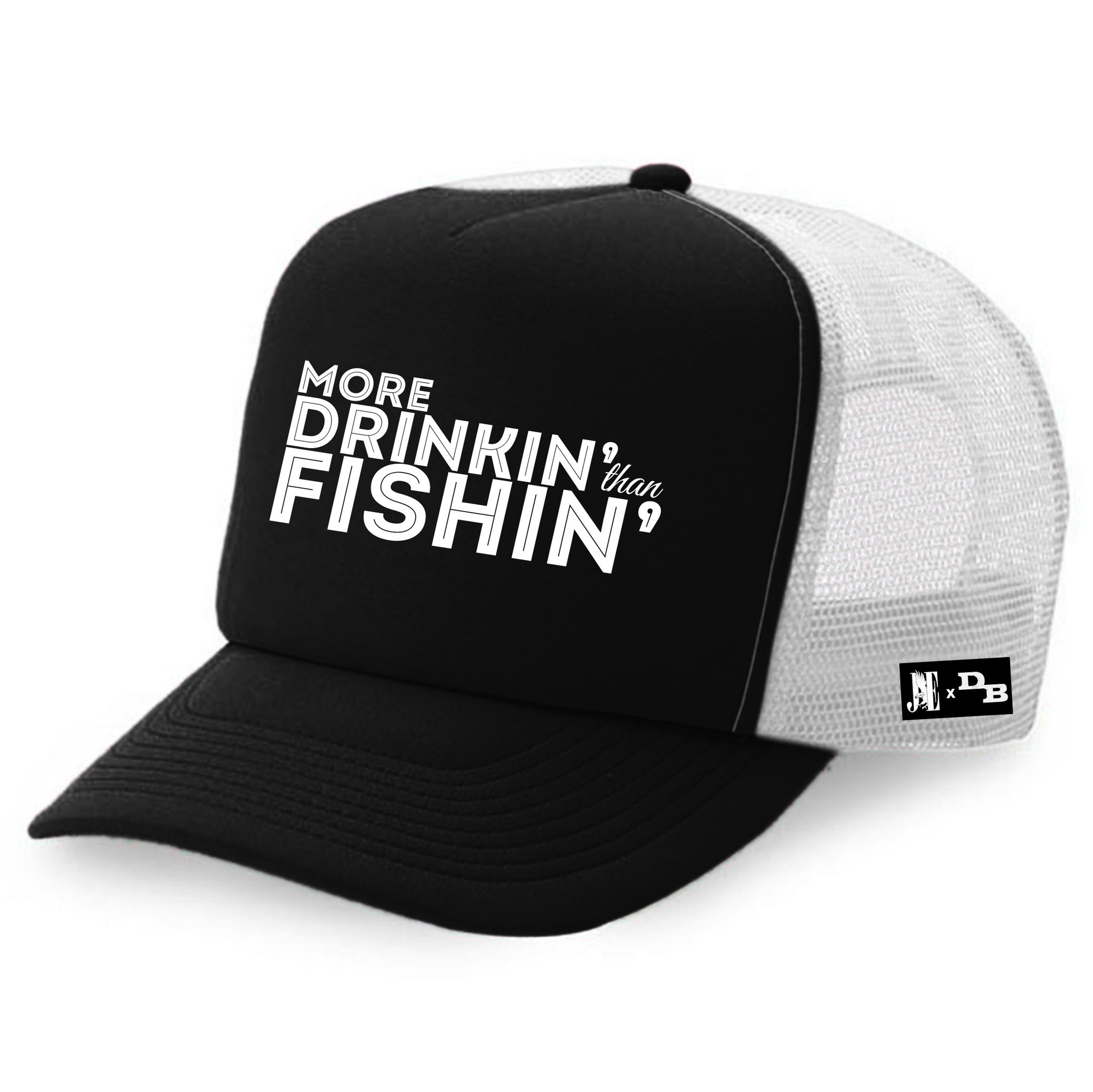 Drinkin and Fishing Trucker Hat – Music Merch